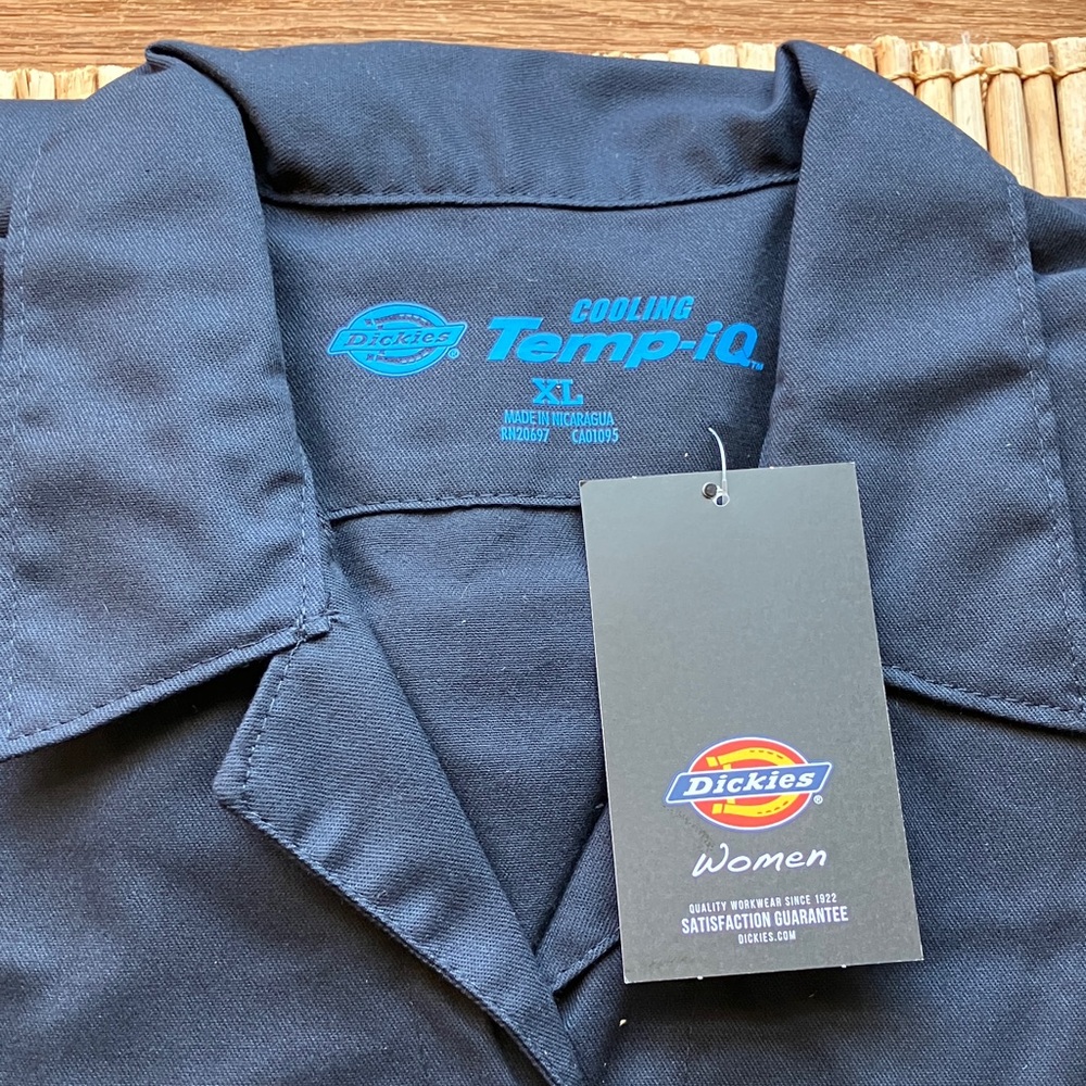 Dickies Women's Navy Cooling long sleeve coveralls